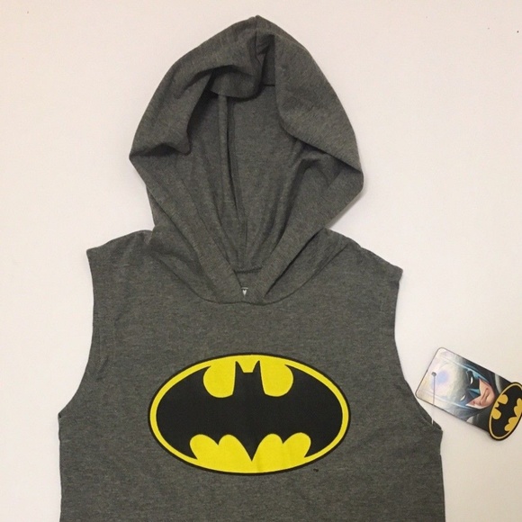 batman sleeveless hoodie